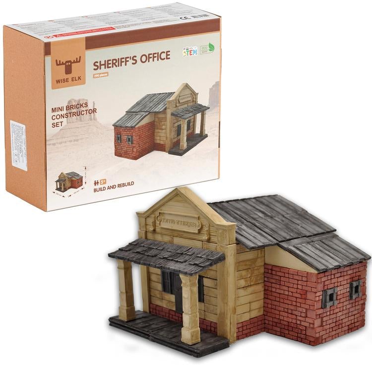 Mini Bricks Construction Set - Sheriff Office