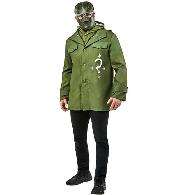 Ruby Slipper Sales 664489 The Batman Riddler Adult Deluxe Latex Mask