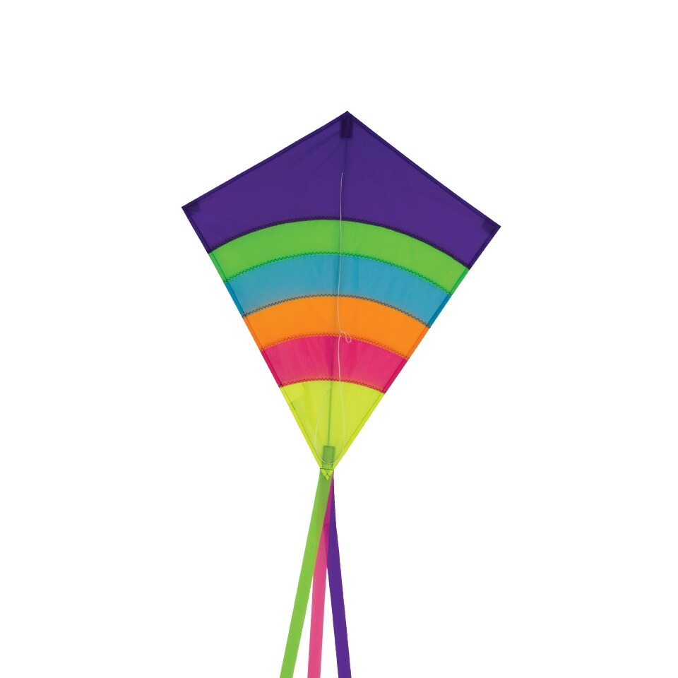 In the Breeze 3304 - Neon Arch 27 Inch Diamond Kite - Single Line - Includes Kite Line and Bag