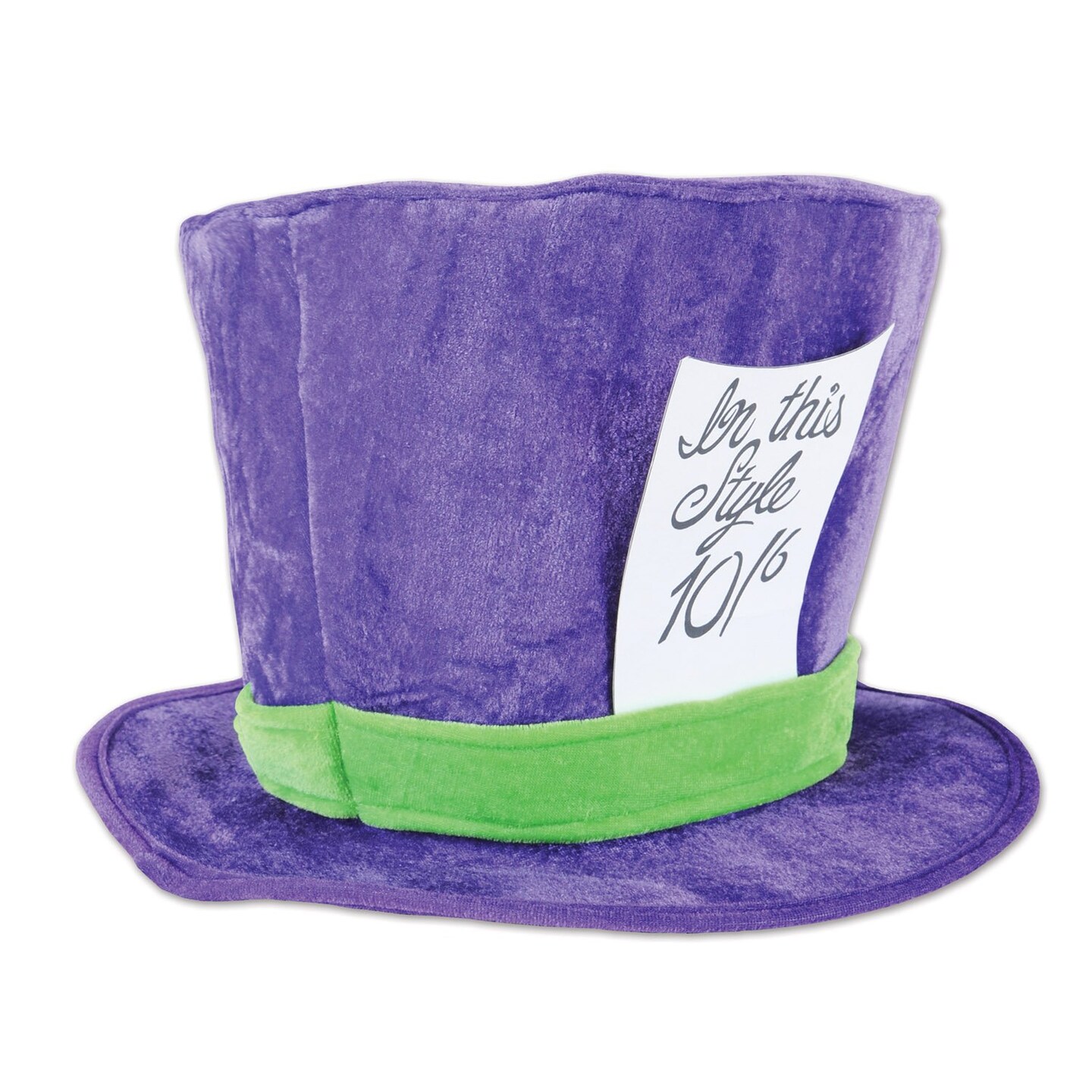 Plush Mad Hatter Hat (Pack of 12)
