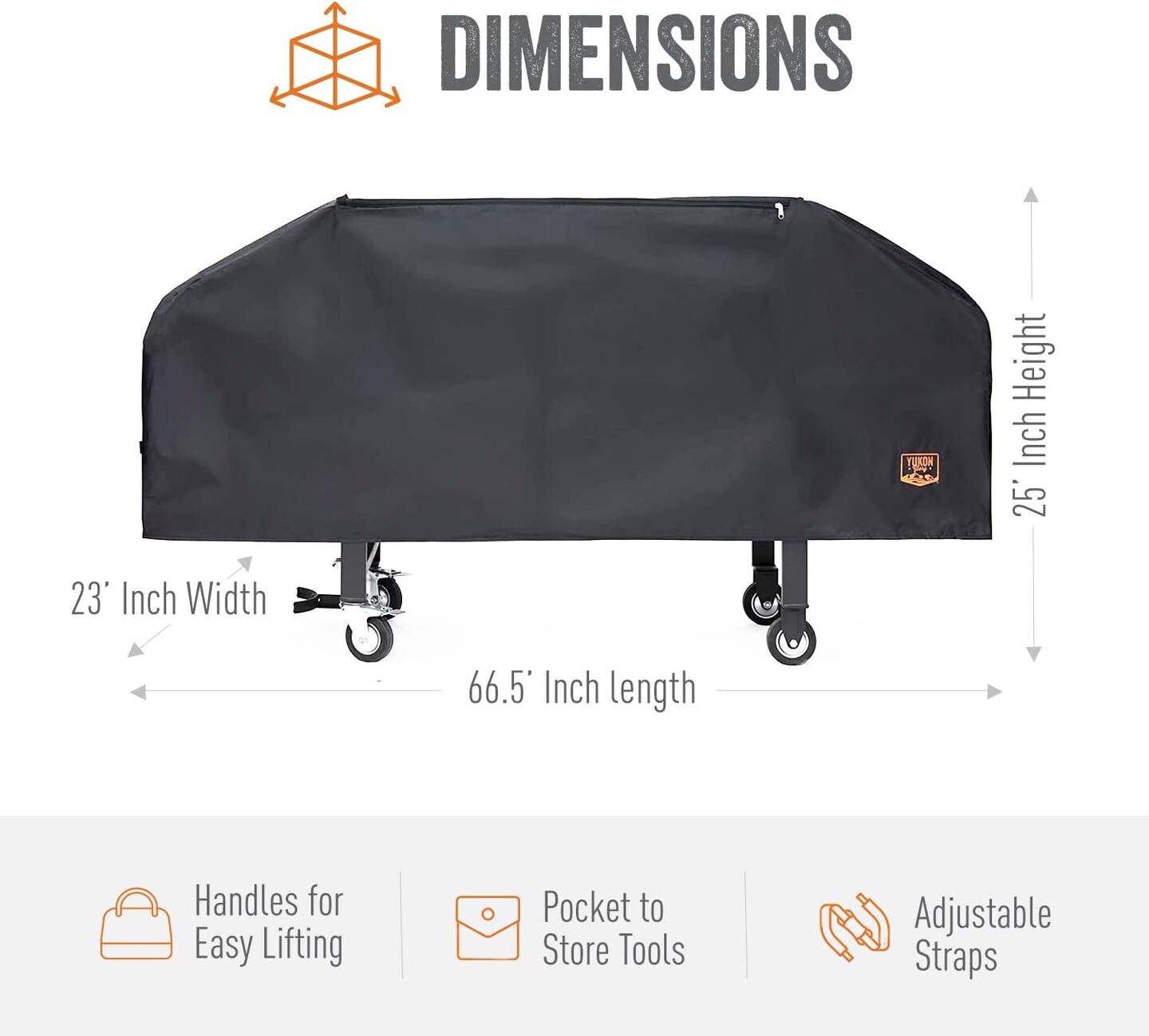 Yukon Glory 36&#x22; Griddle Cover &#x26; Tool Set