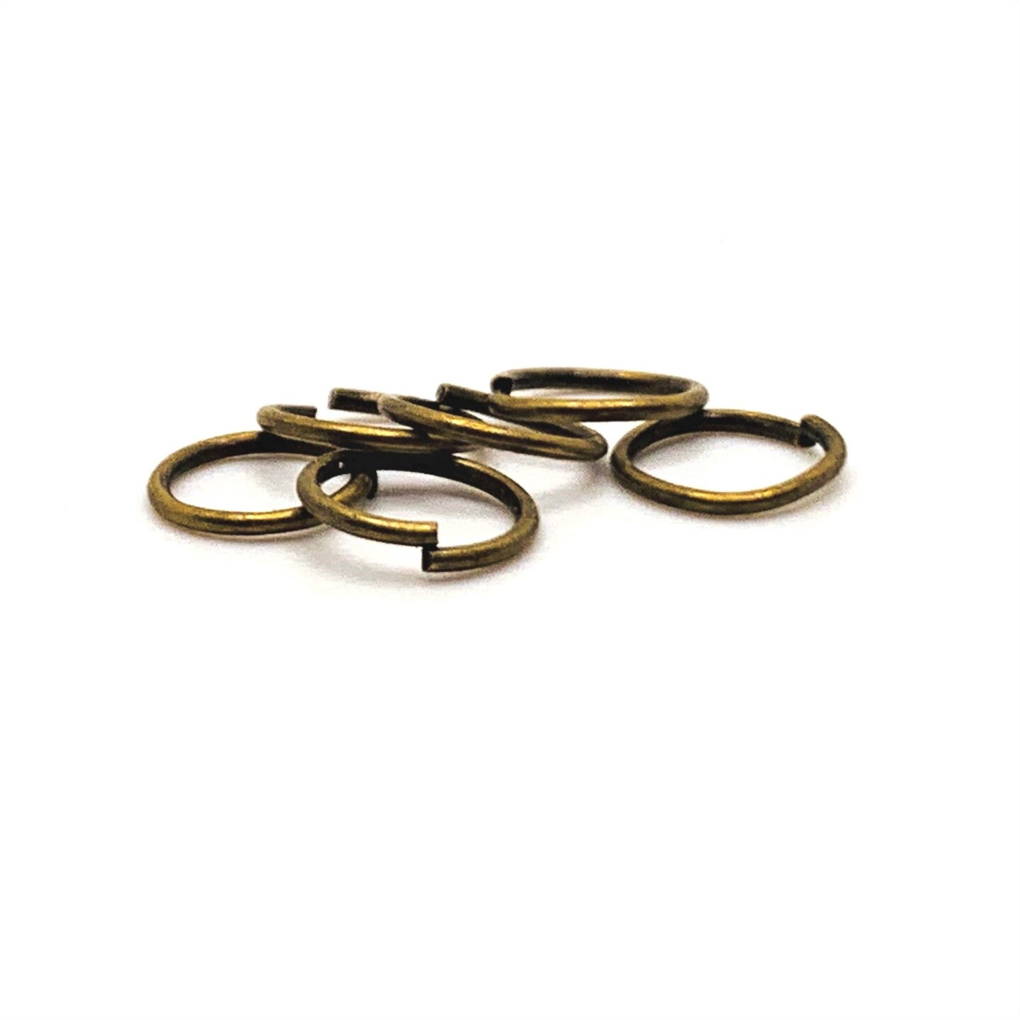 100, 500 or 1,000 Pieces: 7 mm Bronze Jump Rings, 21g