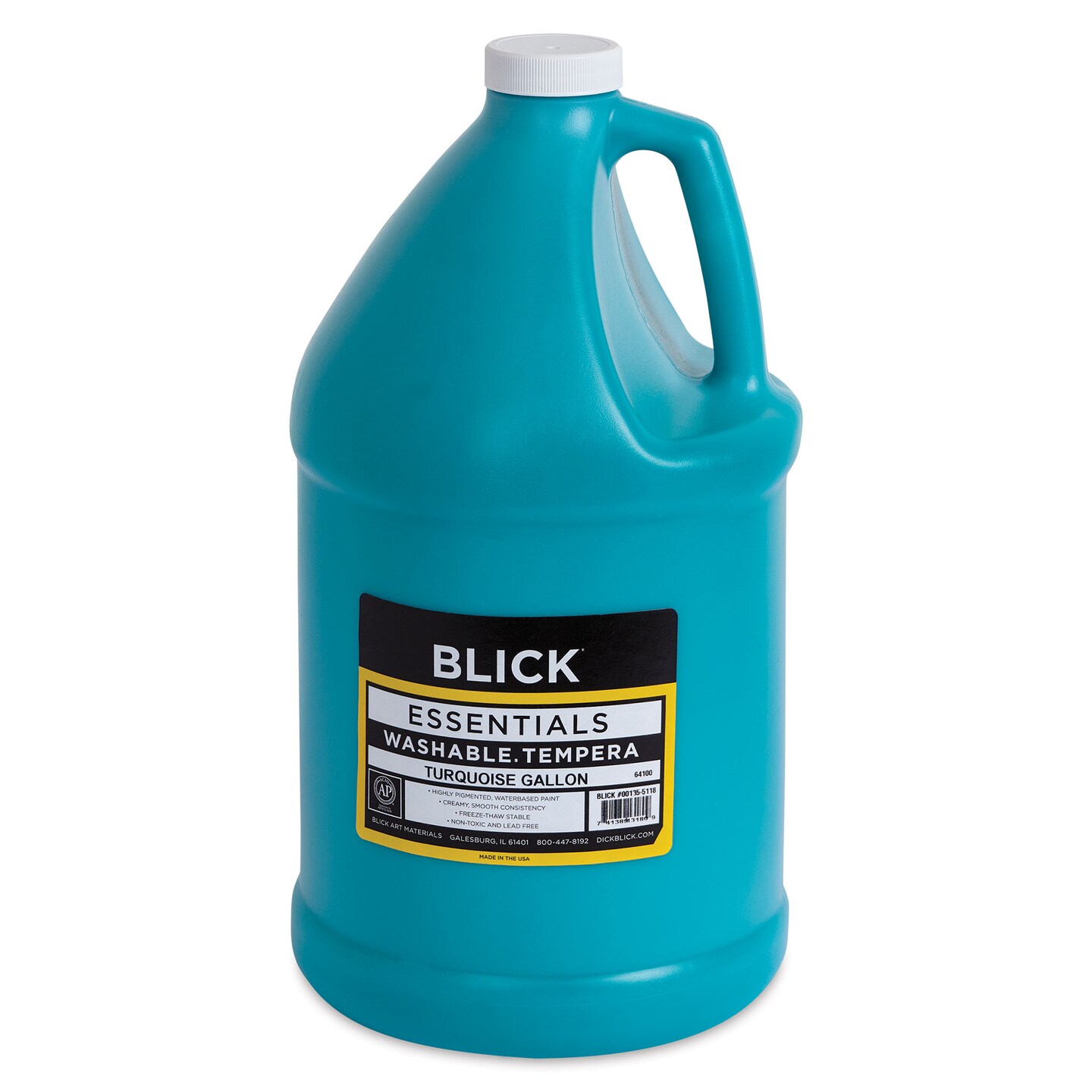 Blick Washable Tempera Paint - Turquoise, Gallon