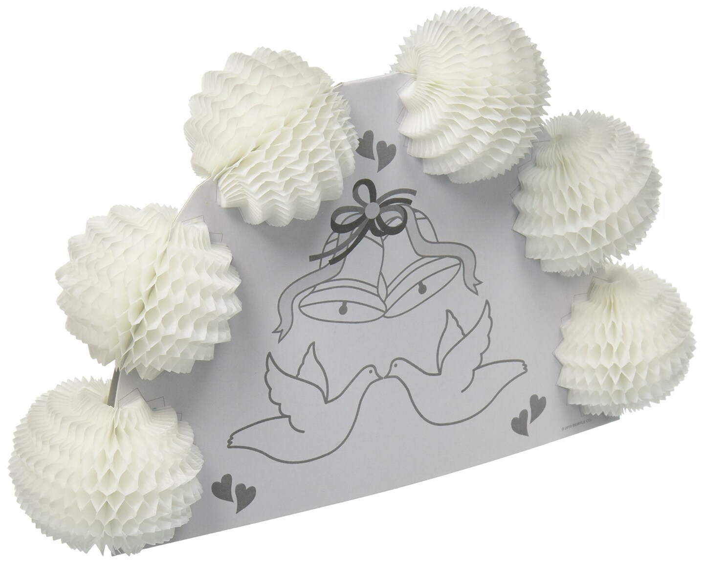 Elegant Wedding Pop-Over Centerpieces - Pack of 12 for Unforgettable Decor