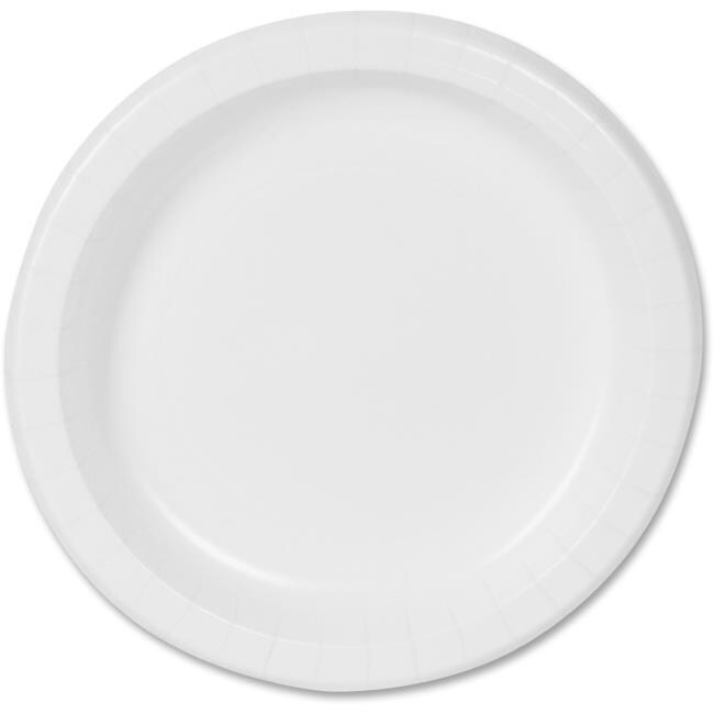 Dixie Foods Basic 8-1/2&#x27;&#x27; Paper Plates - 125 Count