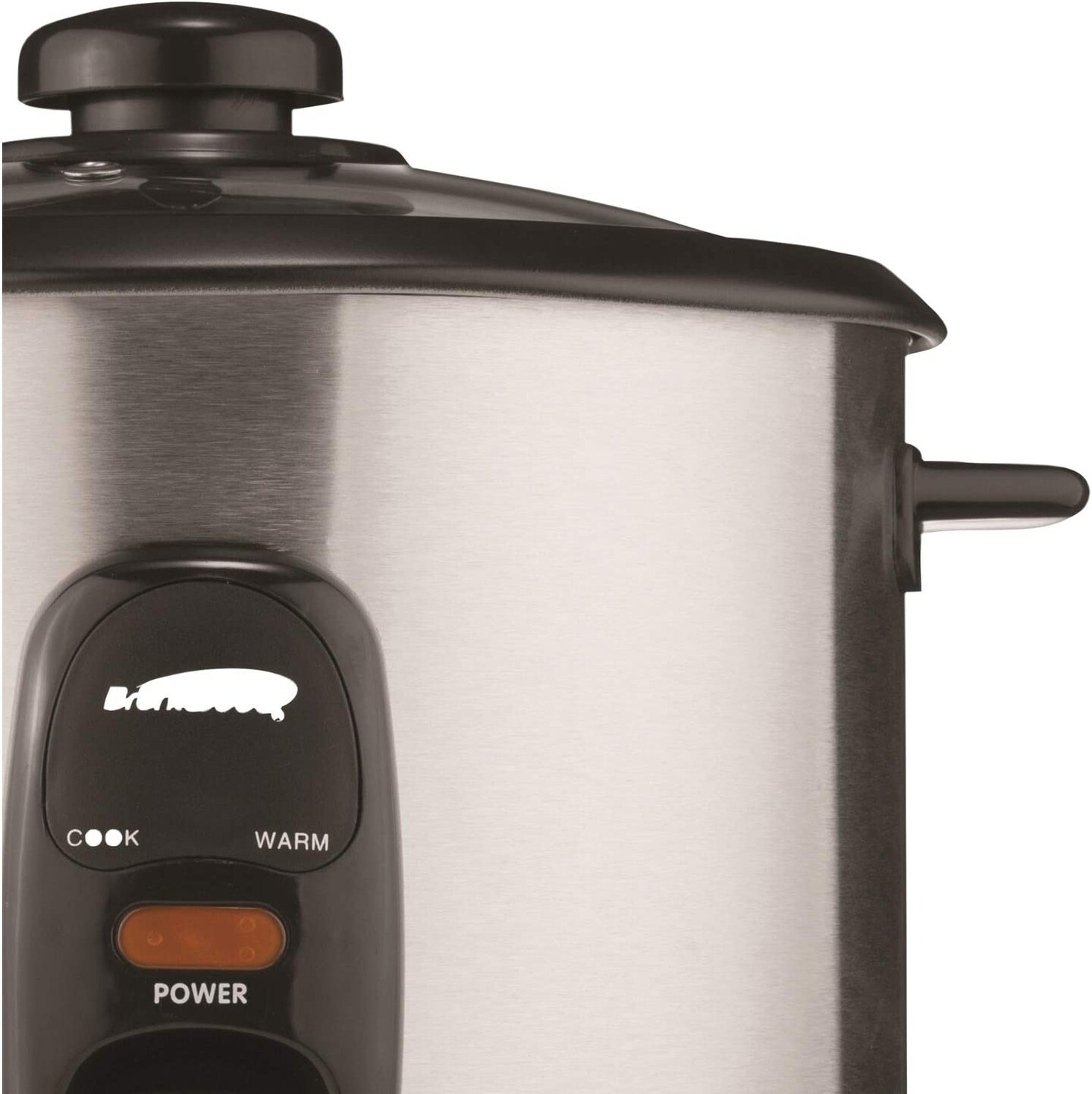 Brentwood 8 CUPS (UNCOOKED) RICE COOKER -SS/BLK