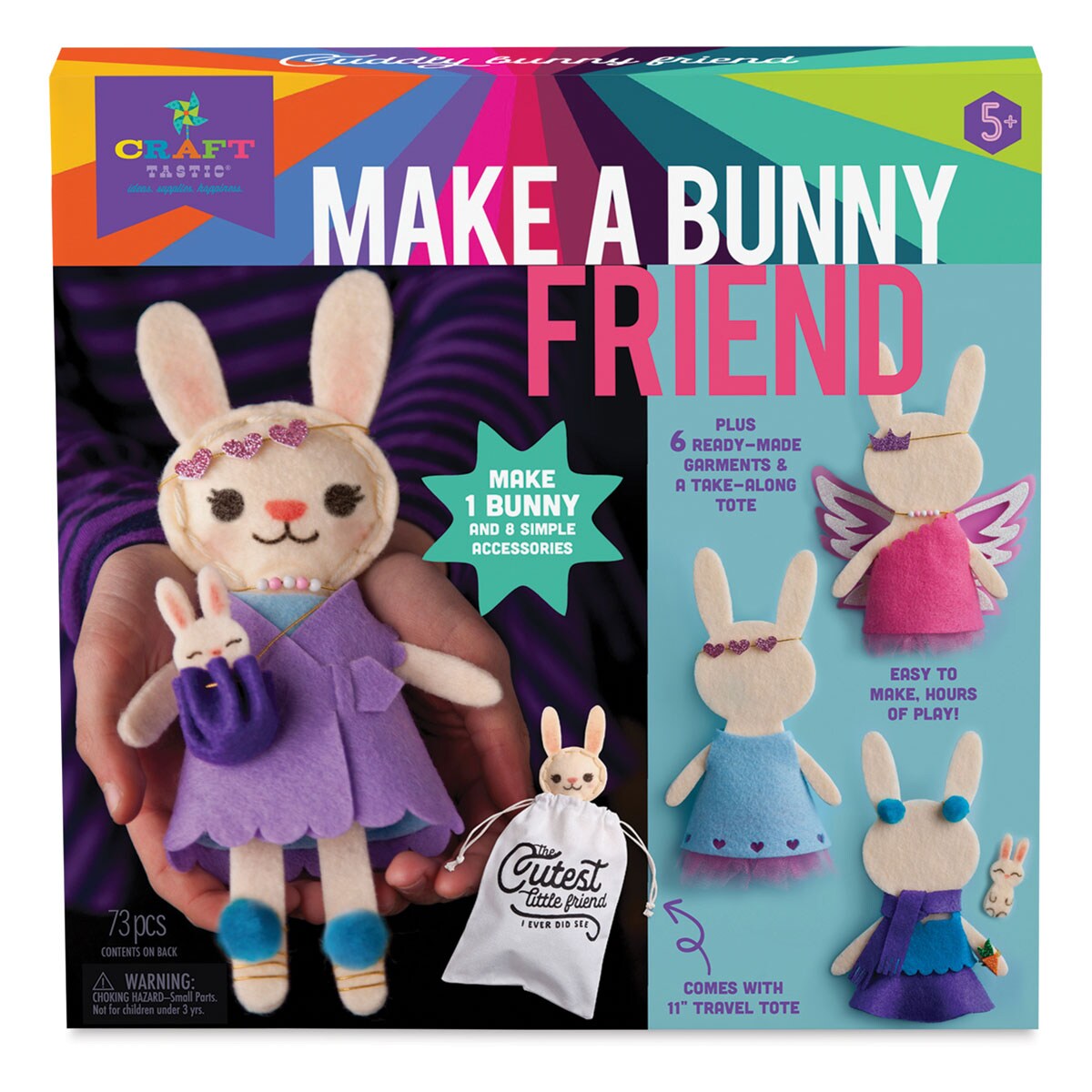 Craft-Tastic Make a Friend Kit - Bunny