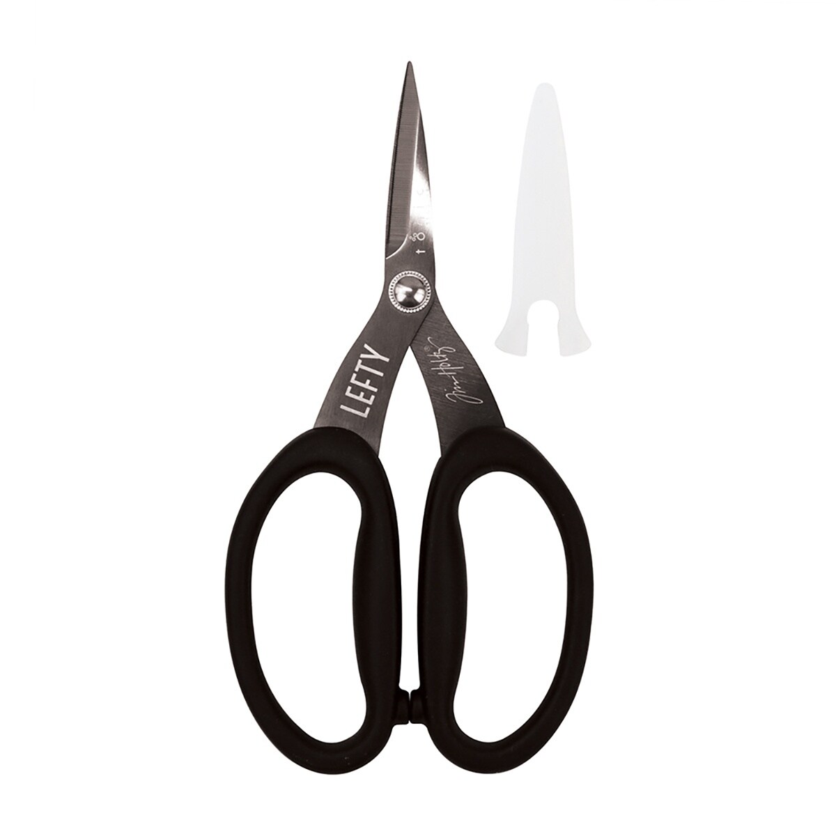 Tim Holtz Non-Stick Titanium Micro Serrated Scissors 7"-Left-Handed