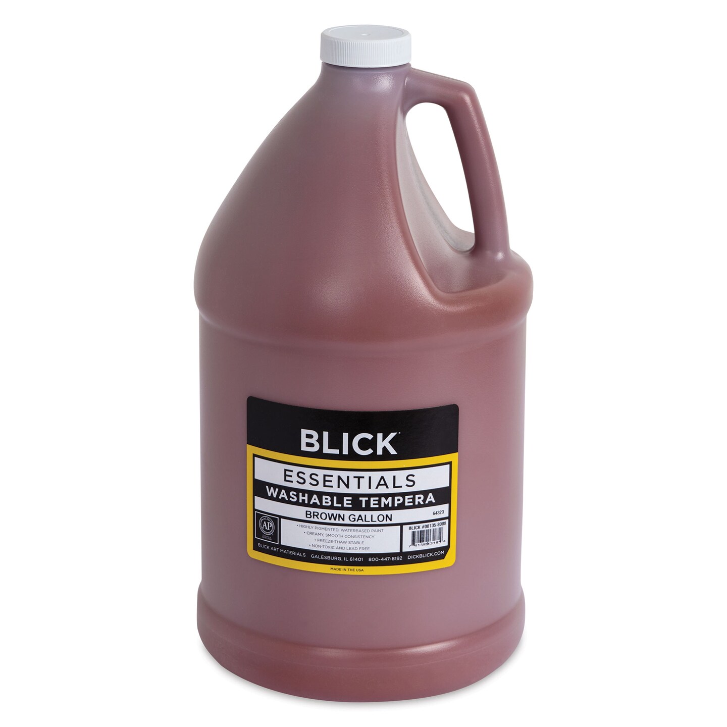 Blick Washable Tempera Paint - Brown, Gallon