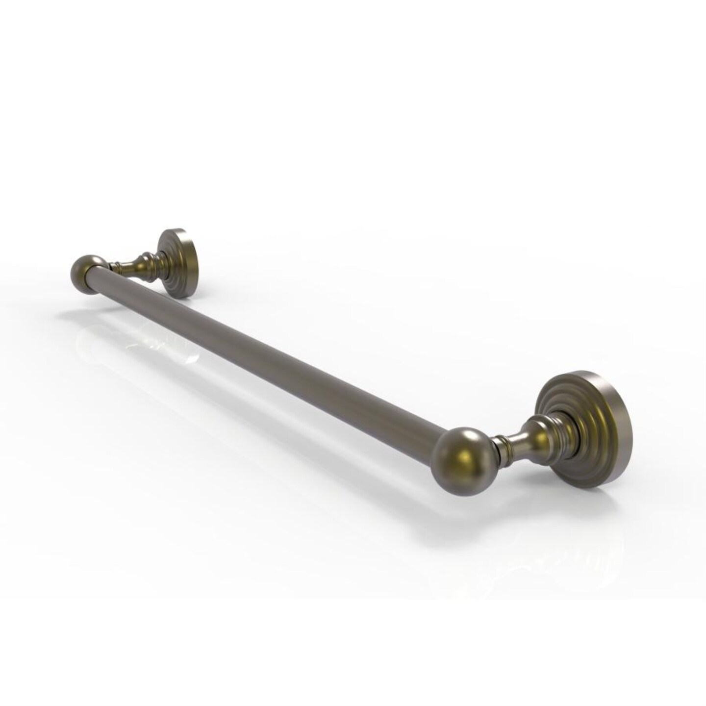 Waverly Place Under Cabinet Paper Towel Holder in Antique Brass