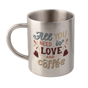 15oz Stainless Steel Mug