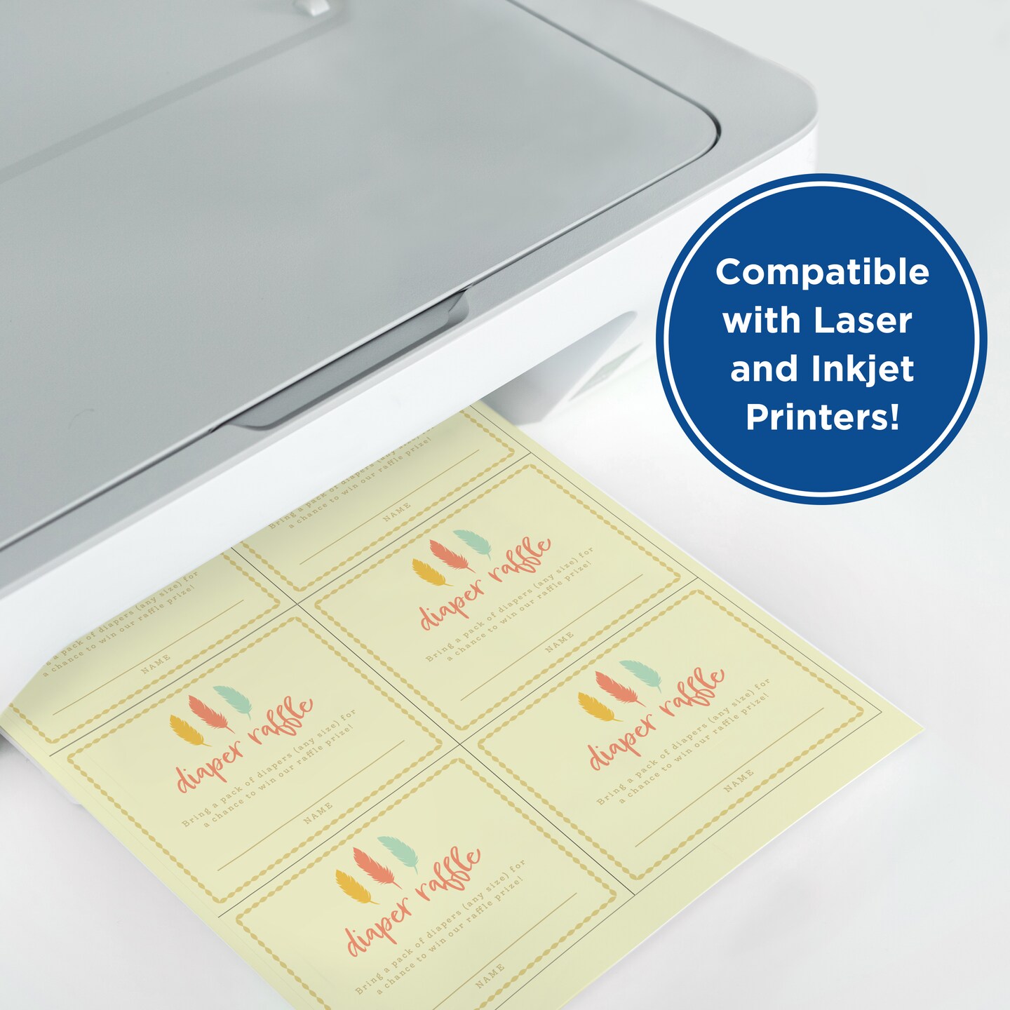 PrintWorks Boho Rainbow Cardstock, 5 Assorted Colors, Solid Core, 200 Sheets, 8.5” x 11” (00605)