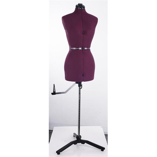 Classic Series Snapon Legs Petite Adjustable Dress Form - Red