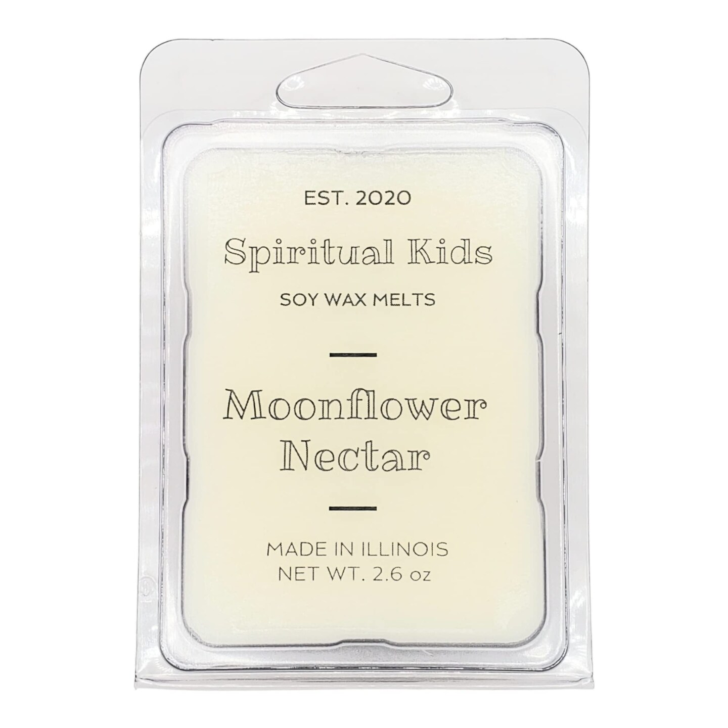 Moonflower Nectar Soy Wax Melts 2.6oz 6 cubes Hand Poured with Fragrant/Essential Oils! | Floral &#x26; Fruity Wax Melts |