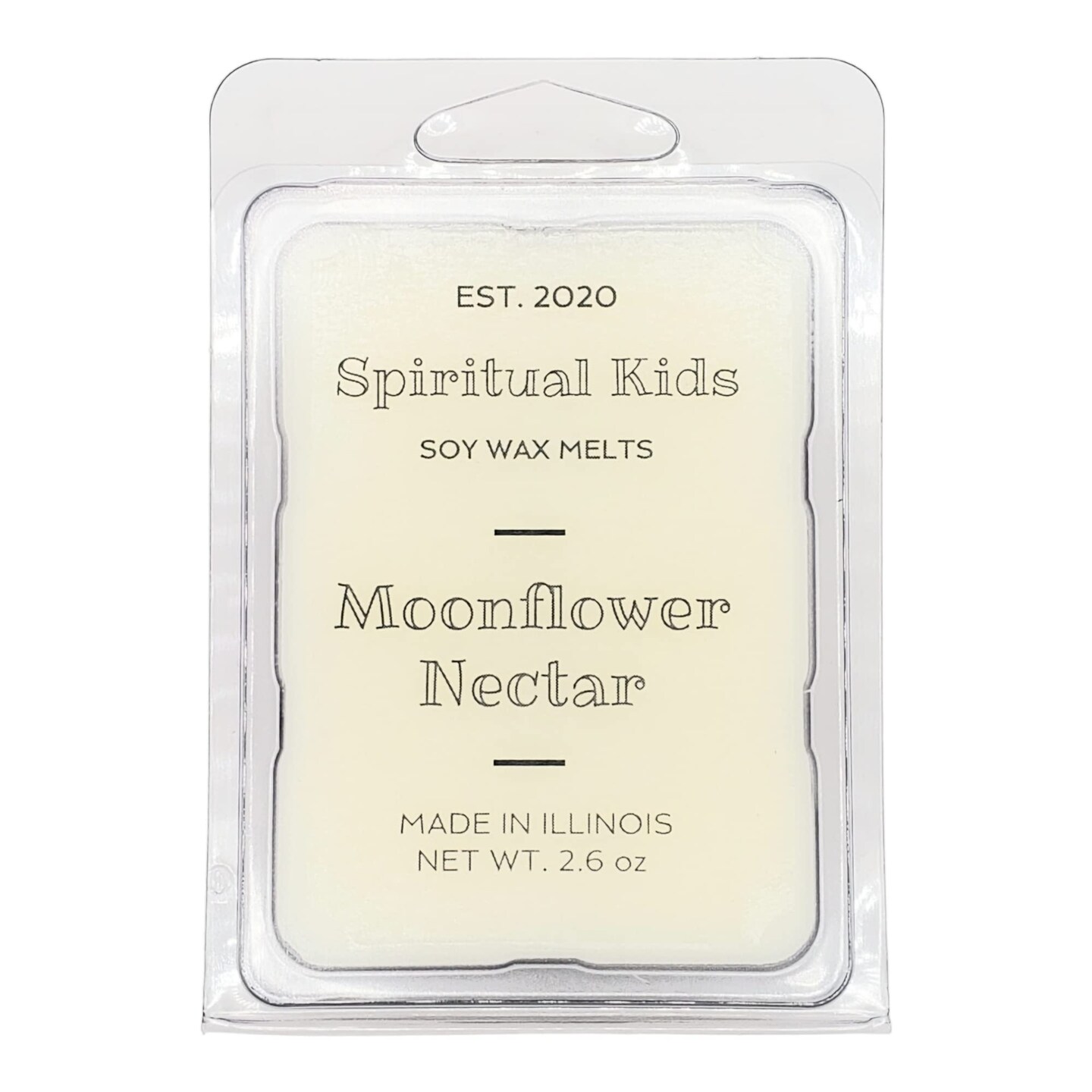 Moonflower Nectar Soy Wax Melts 2.6oz 6 cubes Hand Poured with Fragrant/Essential Oils! | Floral & Fruity Wax Melts |