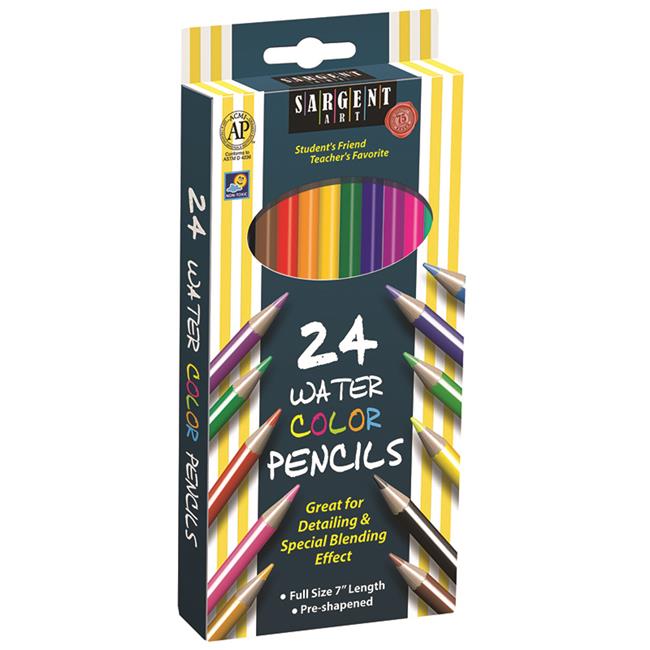 Sargent Art 24ct Sargent Watercolor Pencil 7 in 227205 for sale