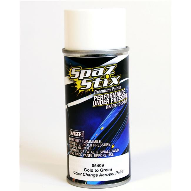 Spaz Stix SZX05409 3.5 oz Color Changing Paint Gold to Green Aerosol Michaels