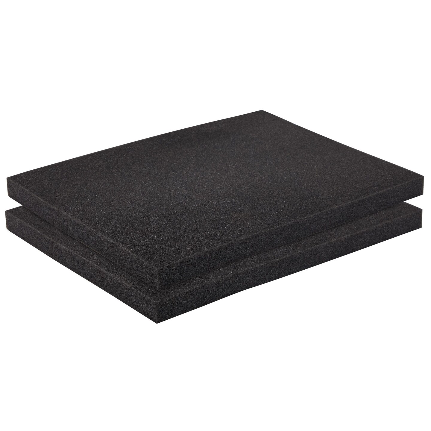 2-Pack Packing Foam Sheets, Polyurethane Moving Insert Pads (16x12x1.5)