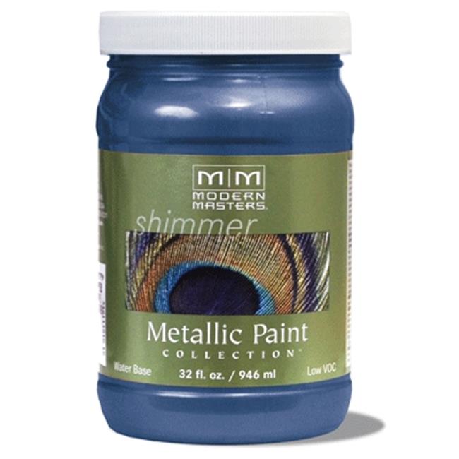 MODERN MASTERS 1 Qt. Sapphire Metallic Paint