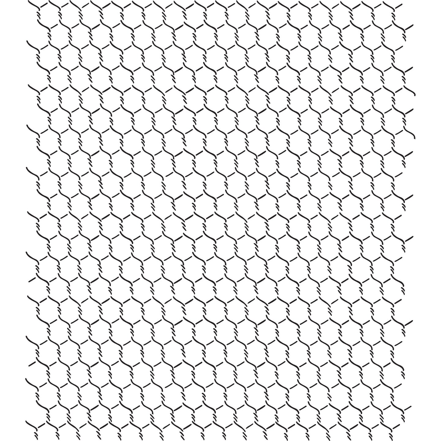 Small Chicken Wire Wallpaper Wall Stencil | 3260 by Designer Stencils | Pattern Stencils | Reusable Stencils for Painting | Safe & Reusable Template for Wall Decor | Try This Stencil Instead of a Wallpaper | Easy to Use & Clean Art Stencil Pattern