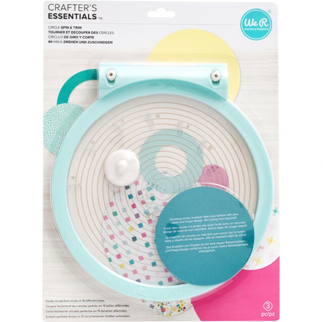 American Crafts We R Memory Keepers TOOL - WR - CIRCLE SPIN & TRIM - TRIM 660091