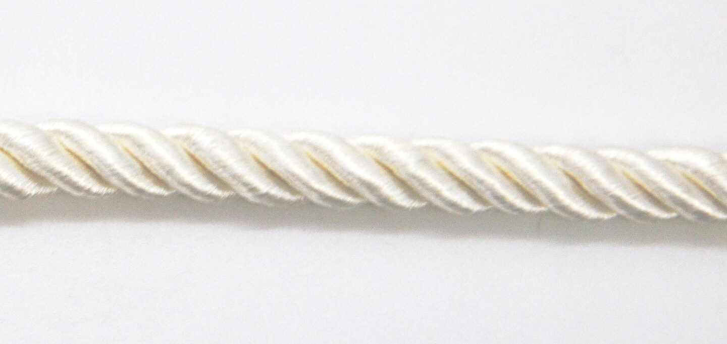 Belagio Cord Trim, 3/16" Wide, Softer Collection, 50 Yards, Beige