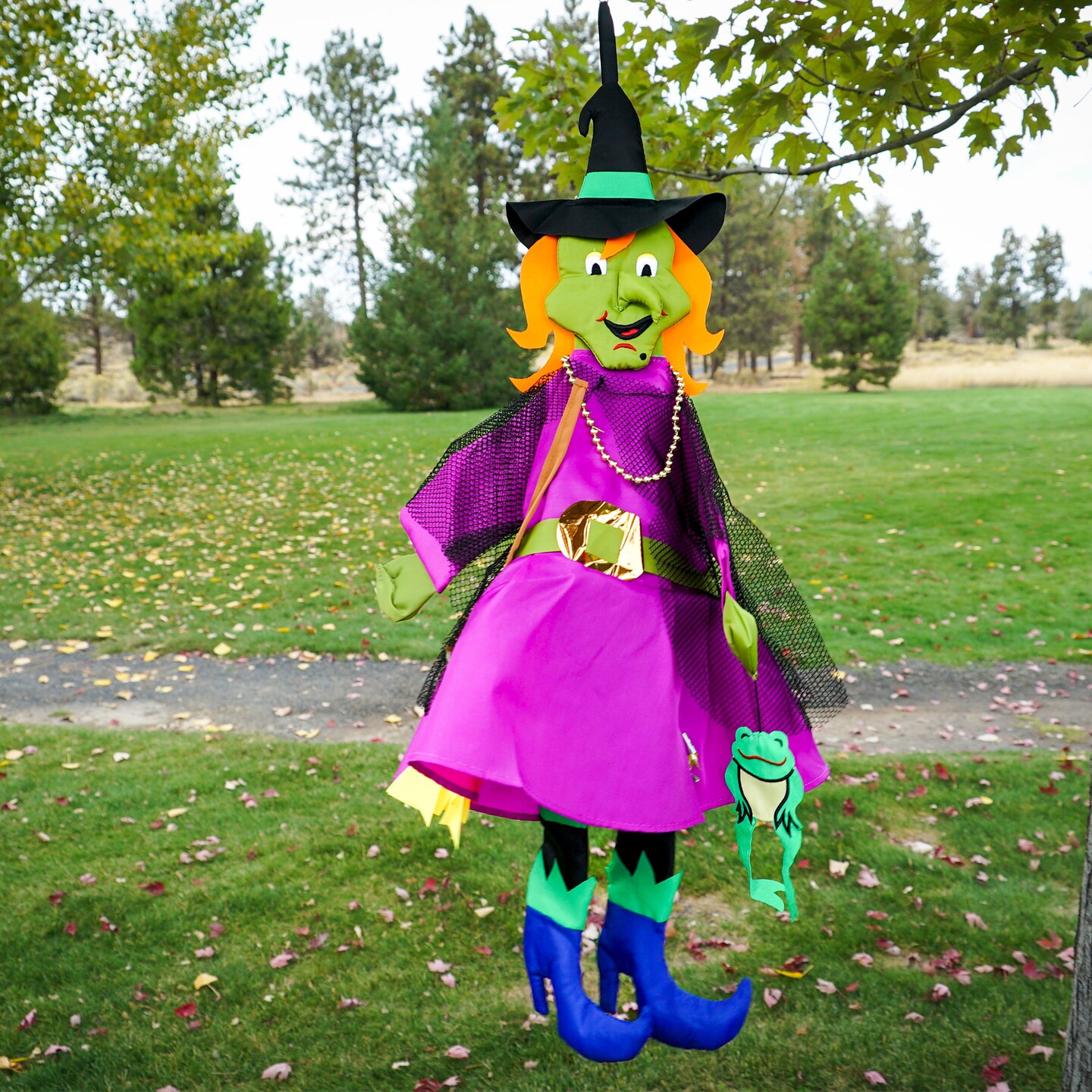 In the Breeze Witch Wind Friend 3D Windsock