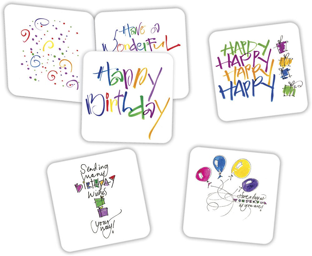 Assorted Greeting Card Box Set of 16