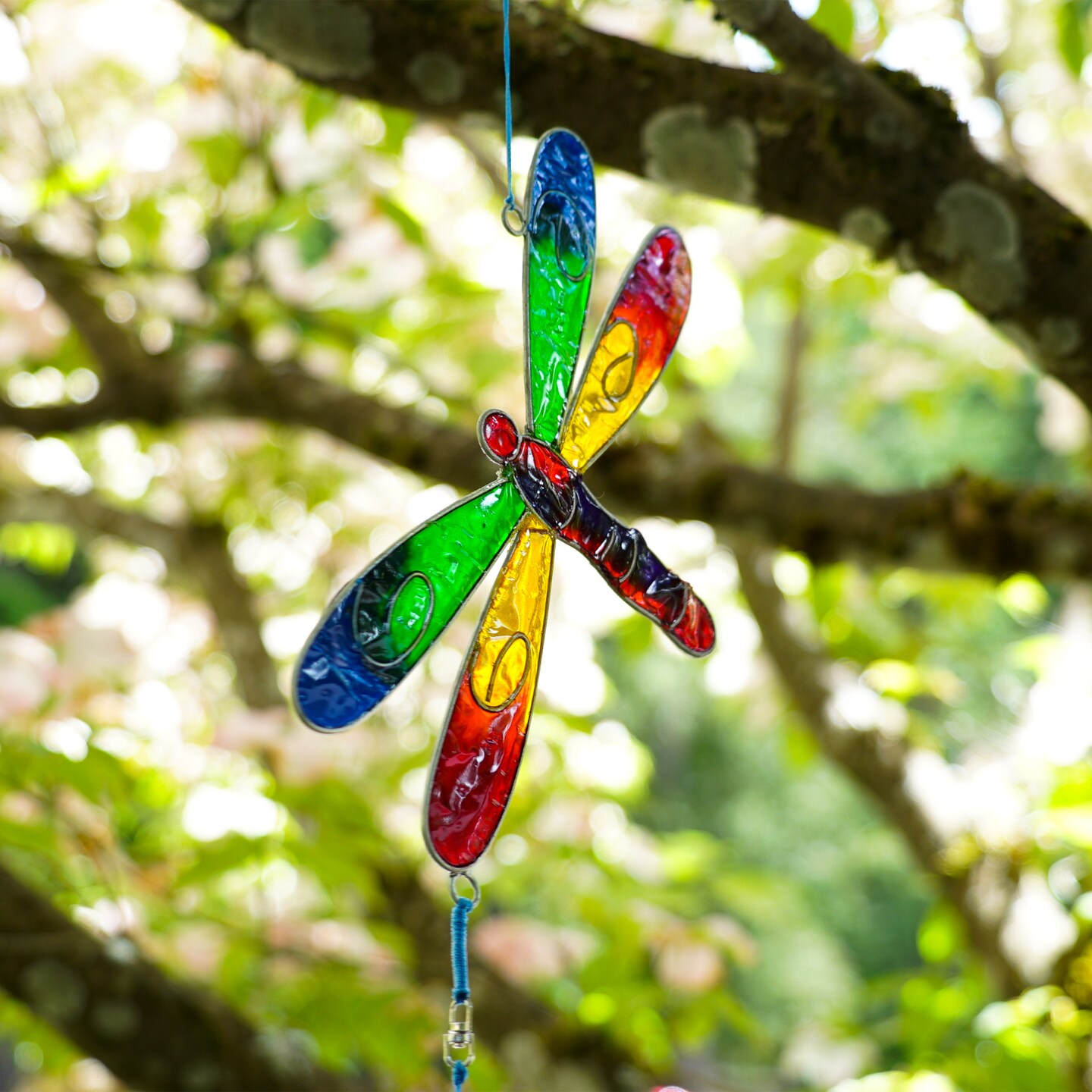 In the Breeze 5193 &#x2014; Dragonfly &#x26; Ribbon Windsock