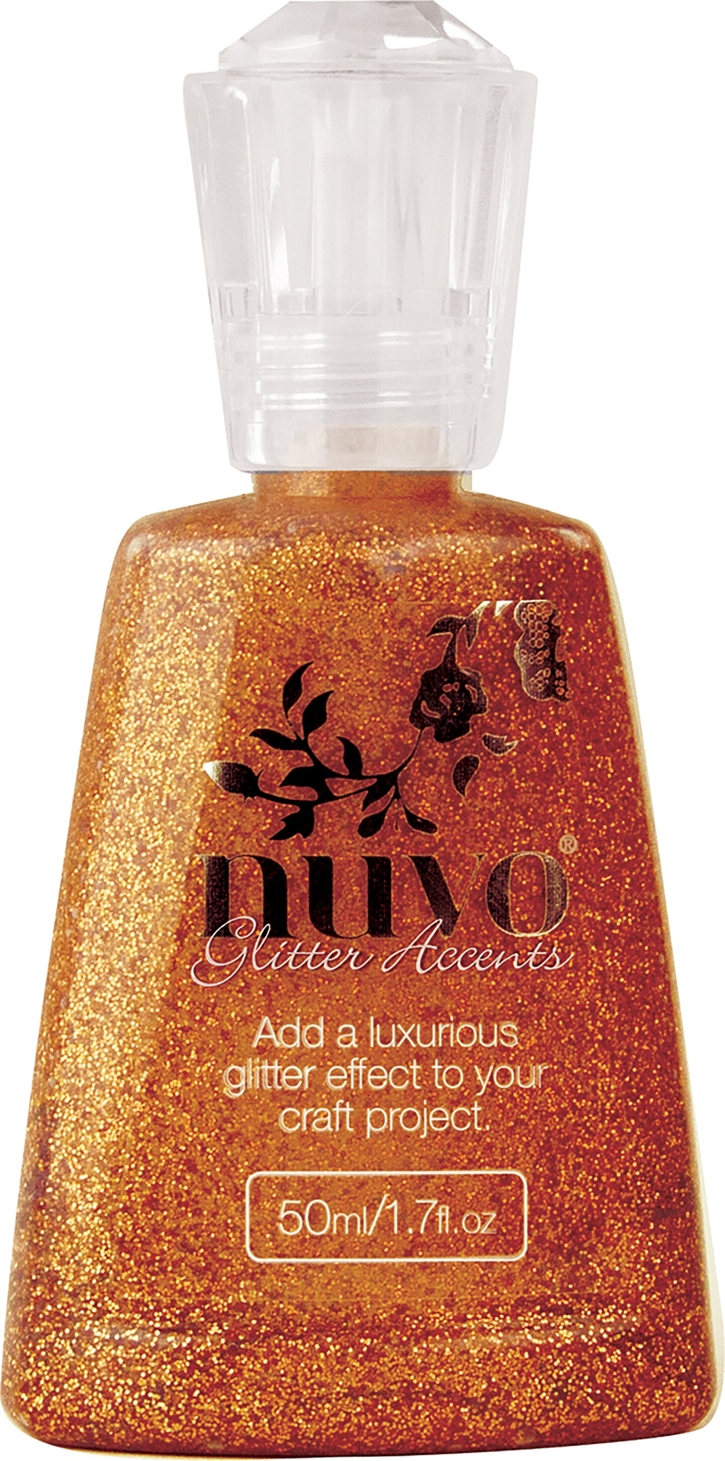Nuvo Glitter Accents 1.7oz-Harvest Moon