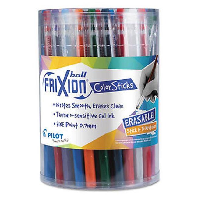 Pilot PIL58005 Frixion Colorsticks Erasable Gel Pen Fine 0.7 mm
