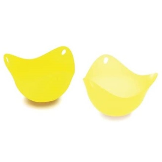 Silicone Poach Pod - Set of 2 - Heat Resistant, Floating Egg