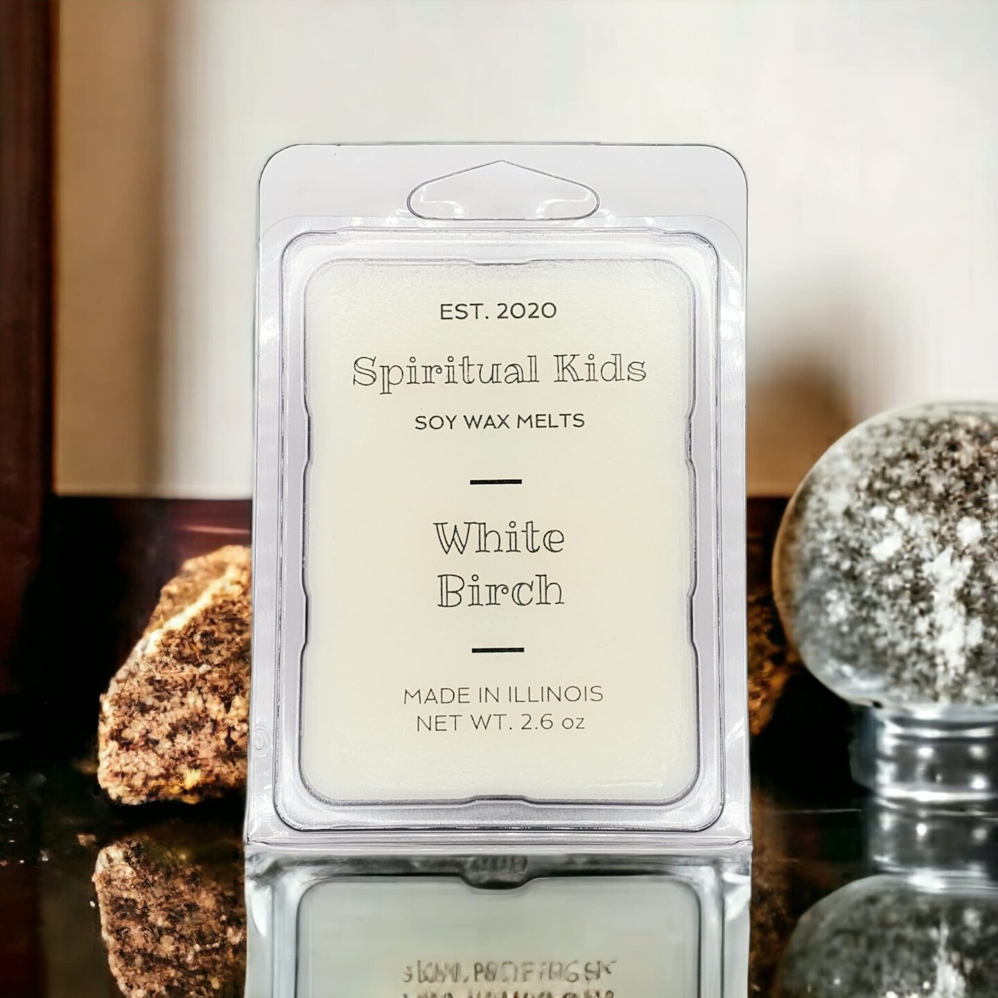 White Birch Soy Wax Melts 2.6oz 6 Cubes Hand Poured with Fragrant/Essential Oils HIGHLY SCENTED | Woodsy Wax Melts | Birthday Gift