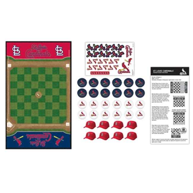 Masterpieces 41468 St. Louis Cardinals Checkers Puzzle