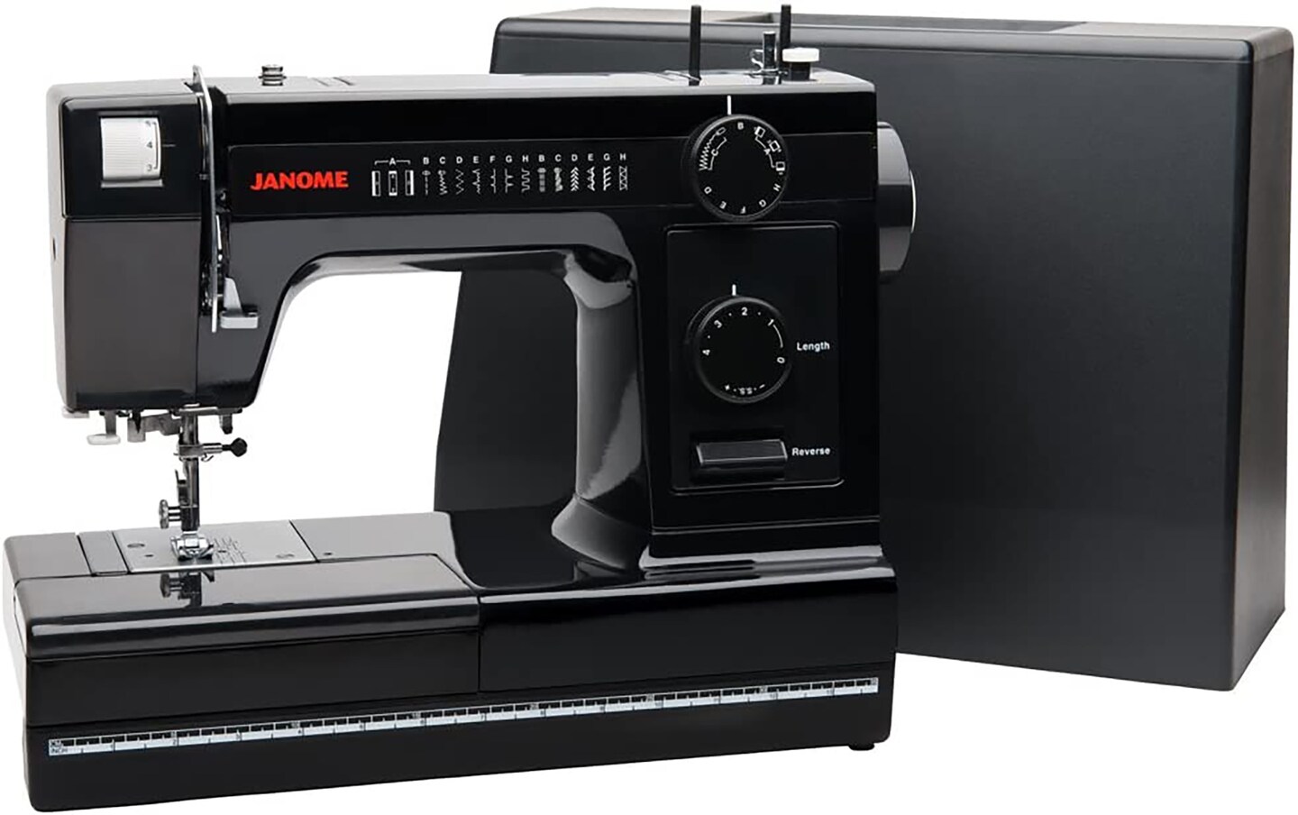 Janome HD1000BE Black Edition Heavy Duty Mechanical Sewing Machine