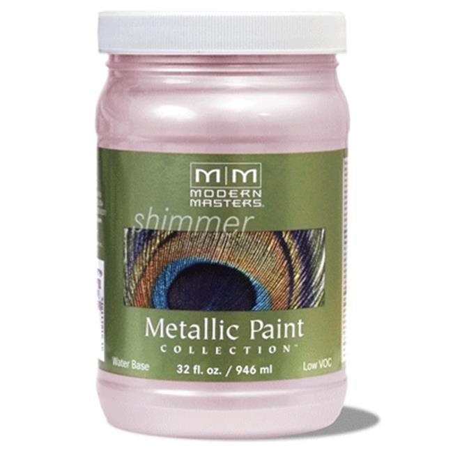 MODERN MASTERS ME246 1 Qt. Rose Metallic Paint