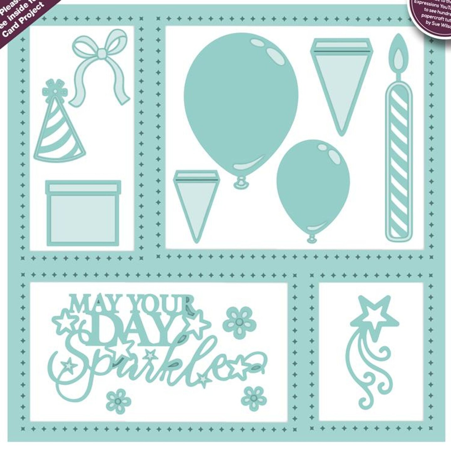 Shadow Box Collection Celebrations Die Michaels