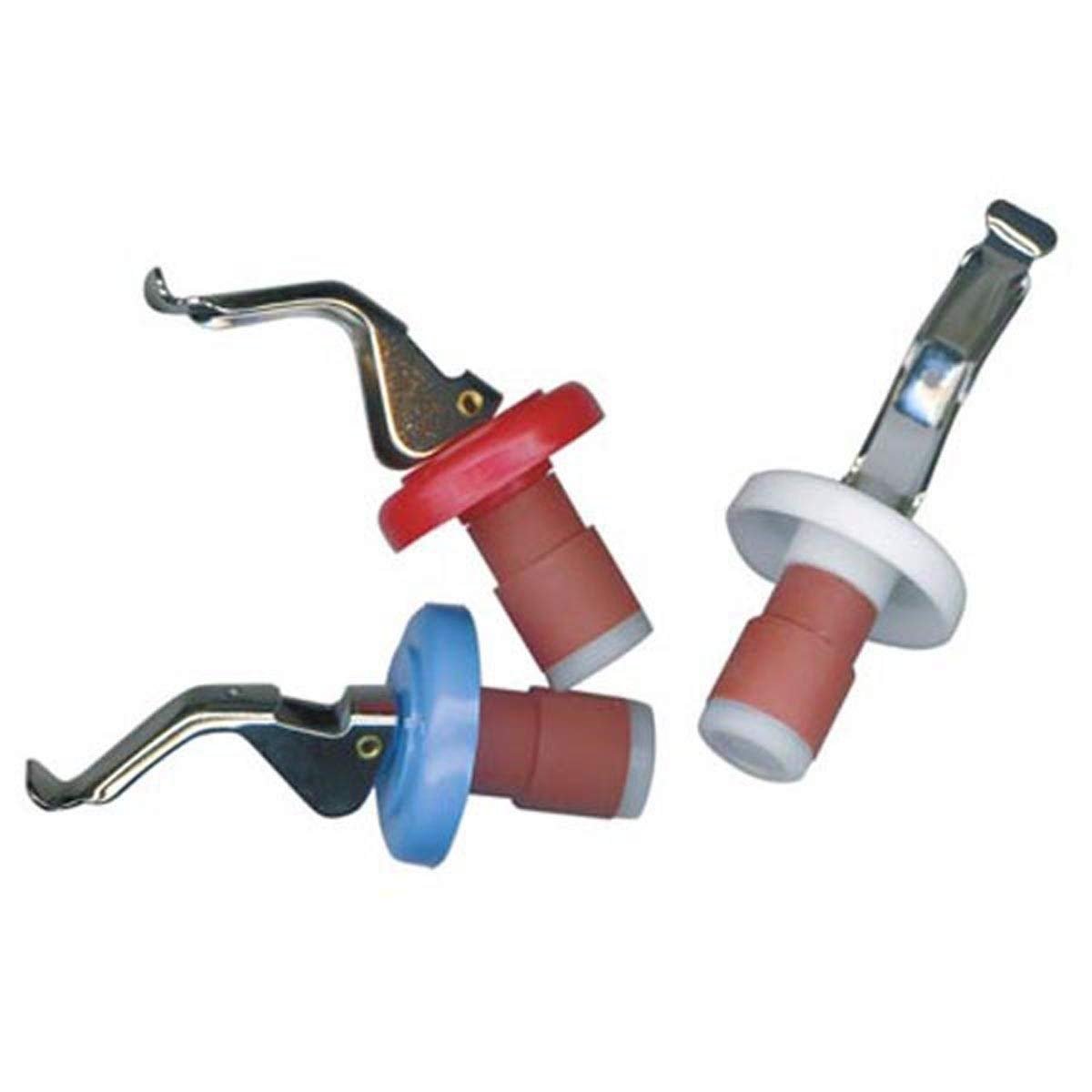 Norpro 3pc Bottle Stoppers Set - Cork Seals Glass Soda Pop &#x26; Wine Bottles Airtight