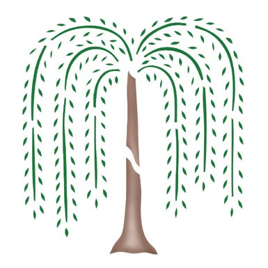 Tree of Life Wall Stencil | 282A by Designer Stencils | Animal & Nature Stencils | Reusable Art Craft Stencils for Painting on Walls, Canvas, Wood | Reusable Plastic Paint Stencil for Home Makeover | Easy to Use & Clean