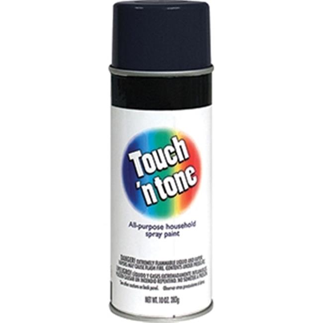 Derusto 10 oz. Semi Gloss Black Touch N Tone Spray Paint