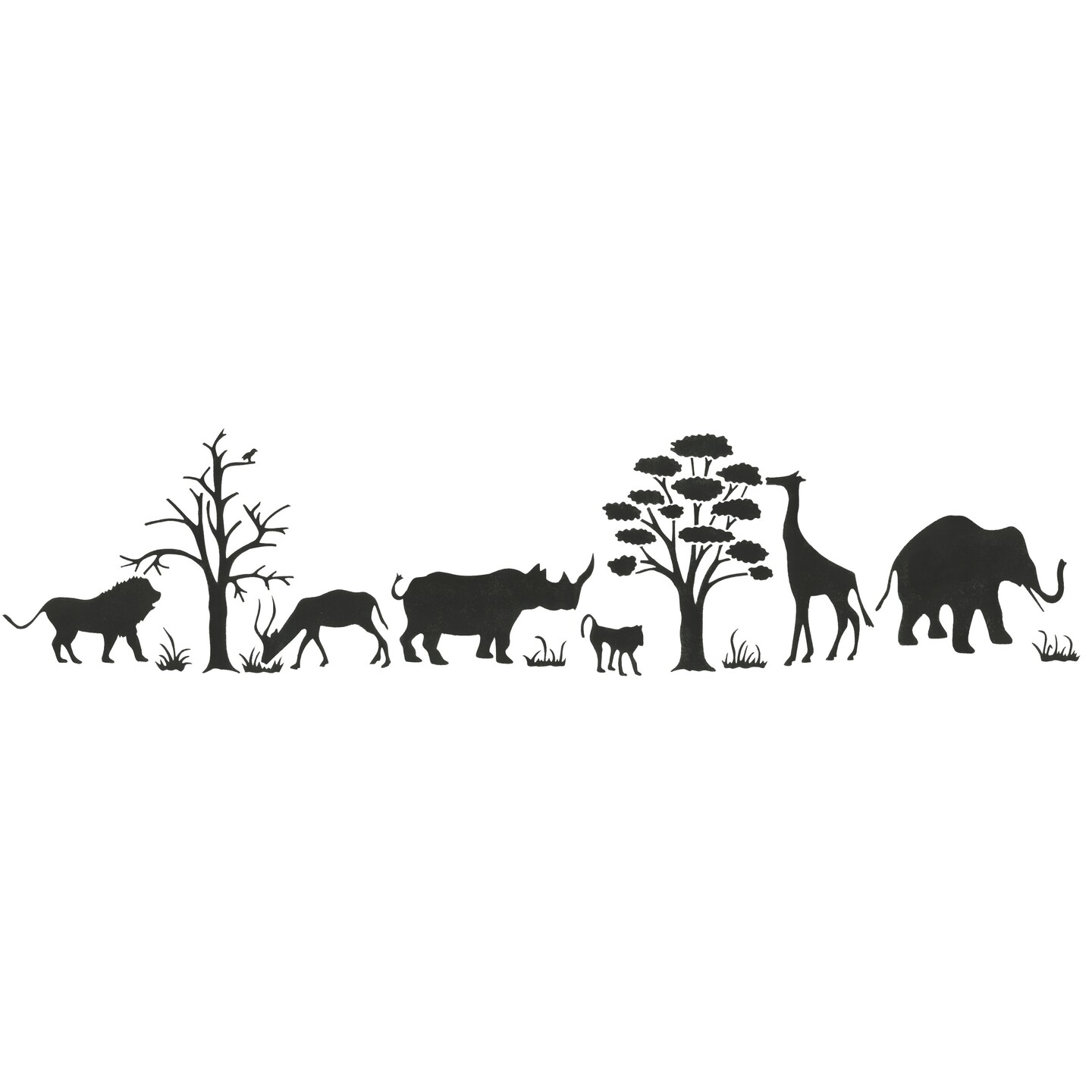 African Animal Stencils