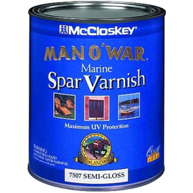 McCloskey Company Valspar 807507 1 Quart Semi Gloss ManOWar Spar