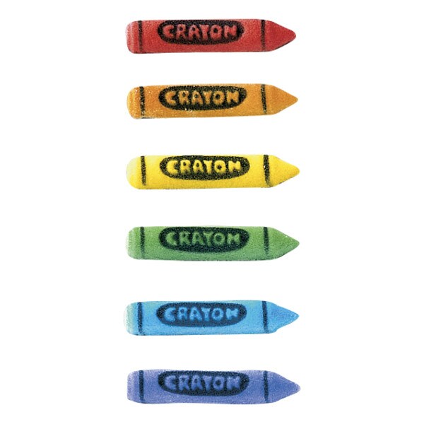Crayons Assortment Dec-Ons&#xAE; Decorations 12ct