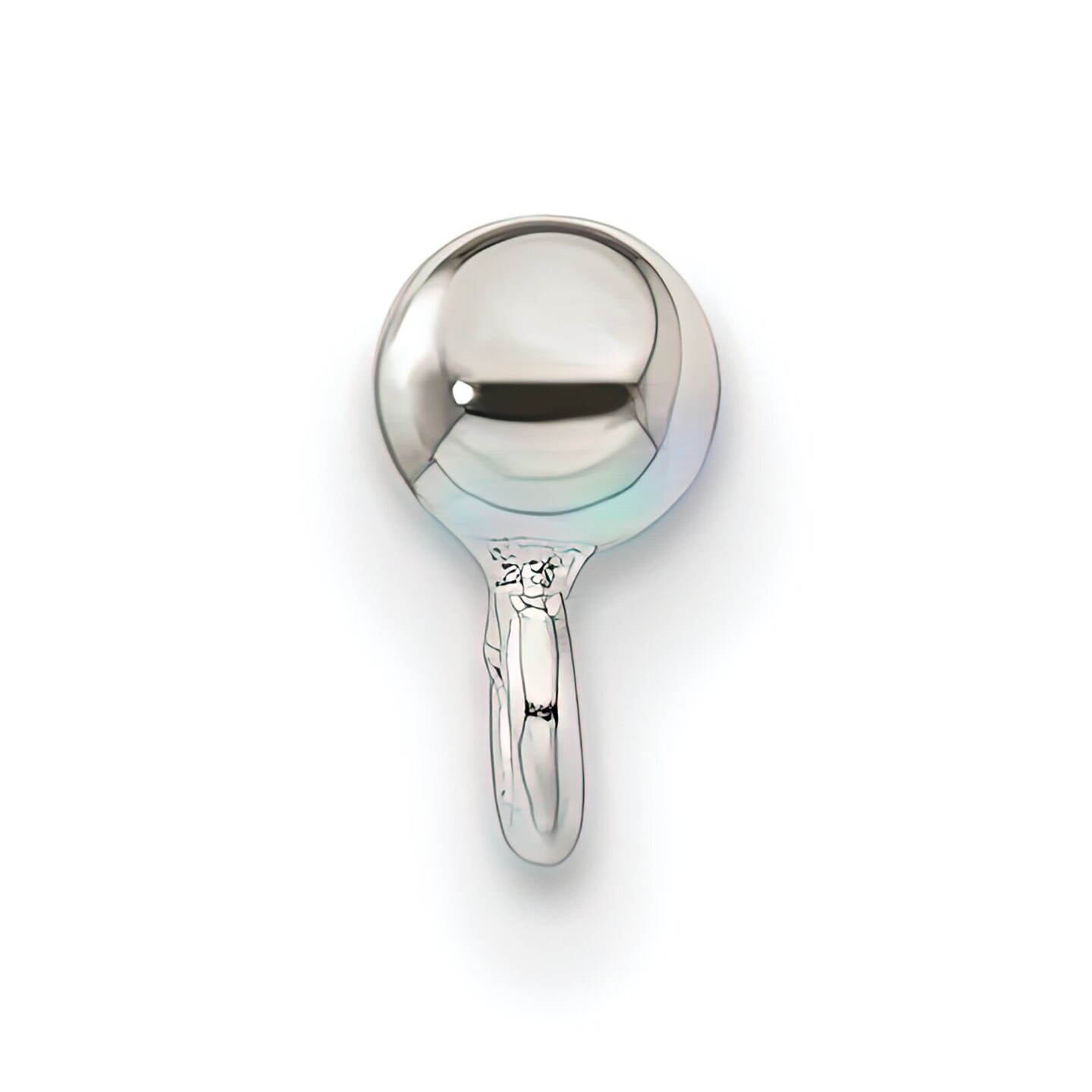 Sterling Silver Ball Stud with Ring Earrings 3.0mm Jewerly - Pack of 12