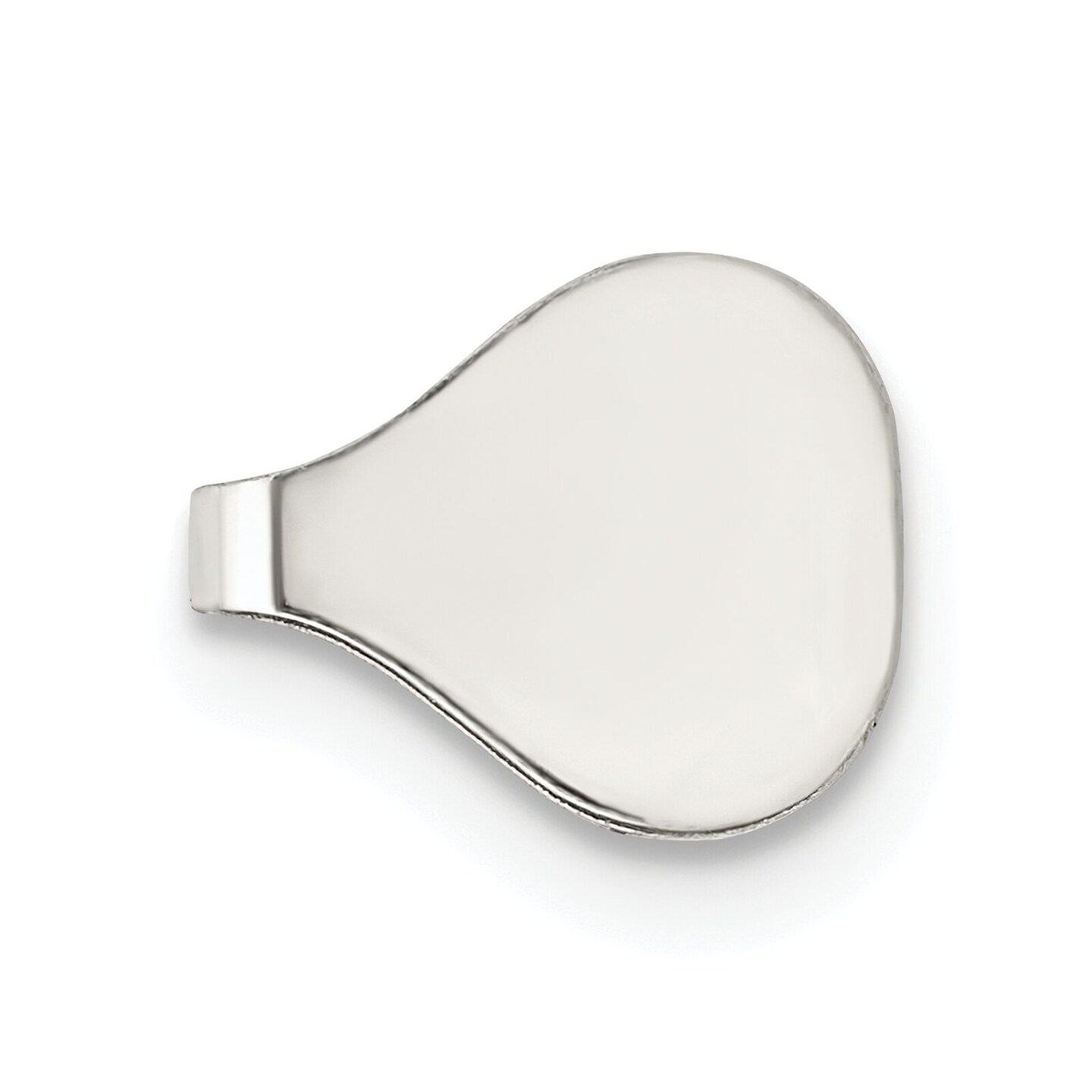 Sterling Silver Flat Endcaps - Pack of 4