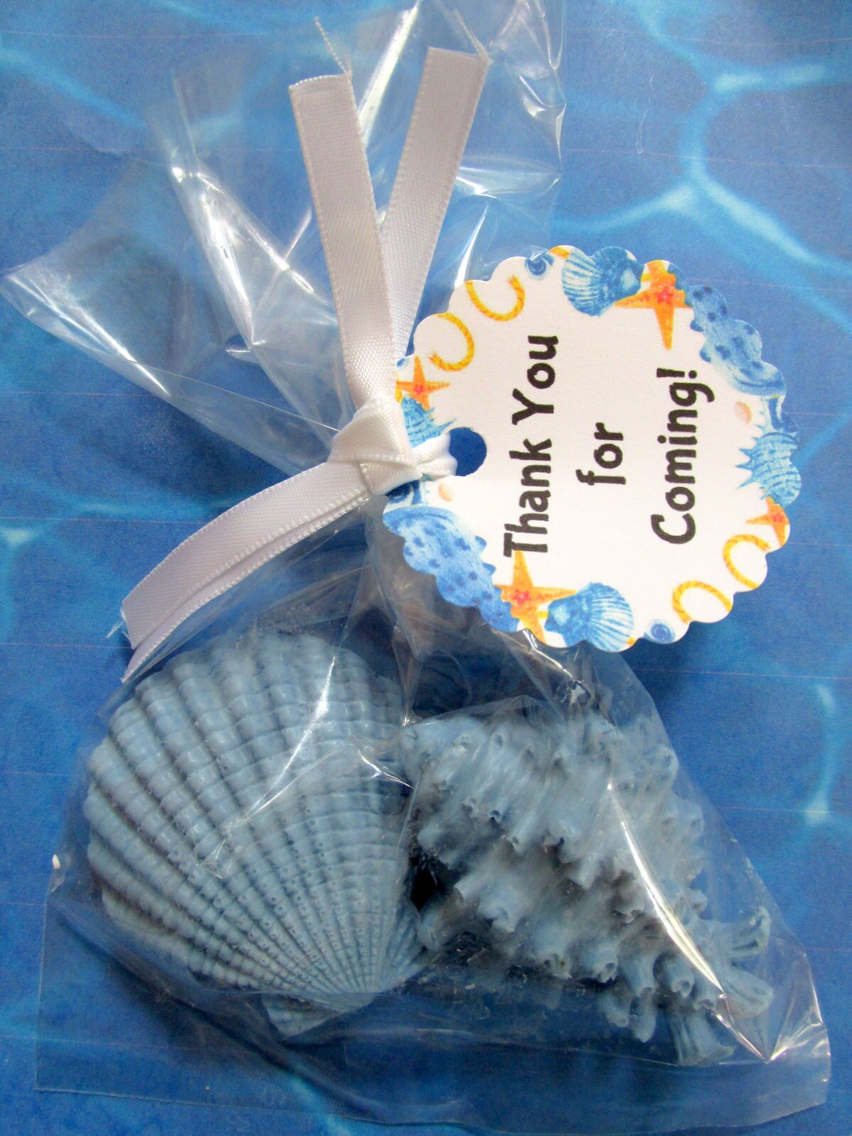 Sea Shells Soaps top party favors,baby shower favors,wedding favors