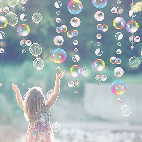 Bubbles Garland Bubble Birthday Boy Bubble Party Ocean Bubbles Bubble  Garland Bubbles Banner Bubble Decor Choose Your Colors 