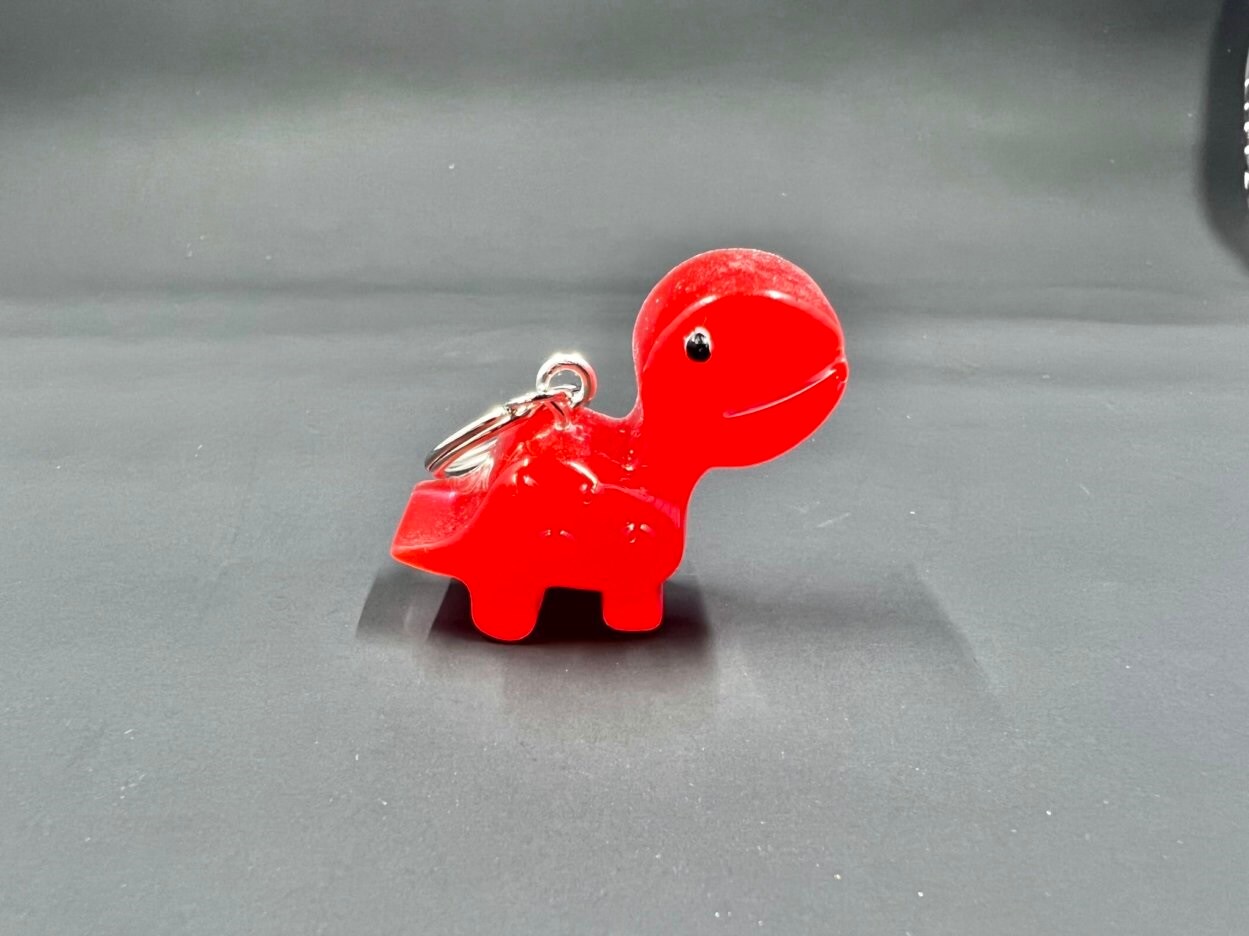 Big Red Dinosaur Keychains MakerPlace by Michaels
