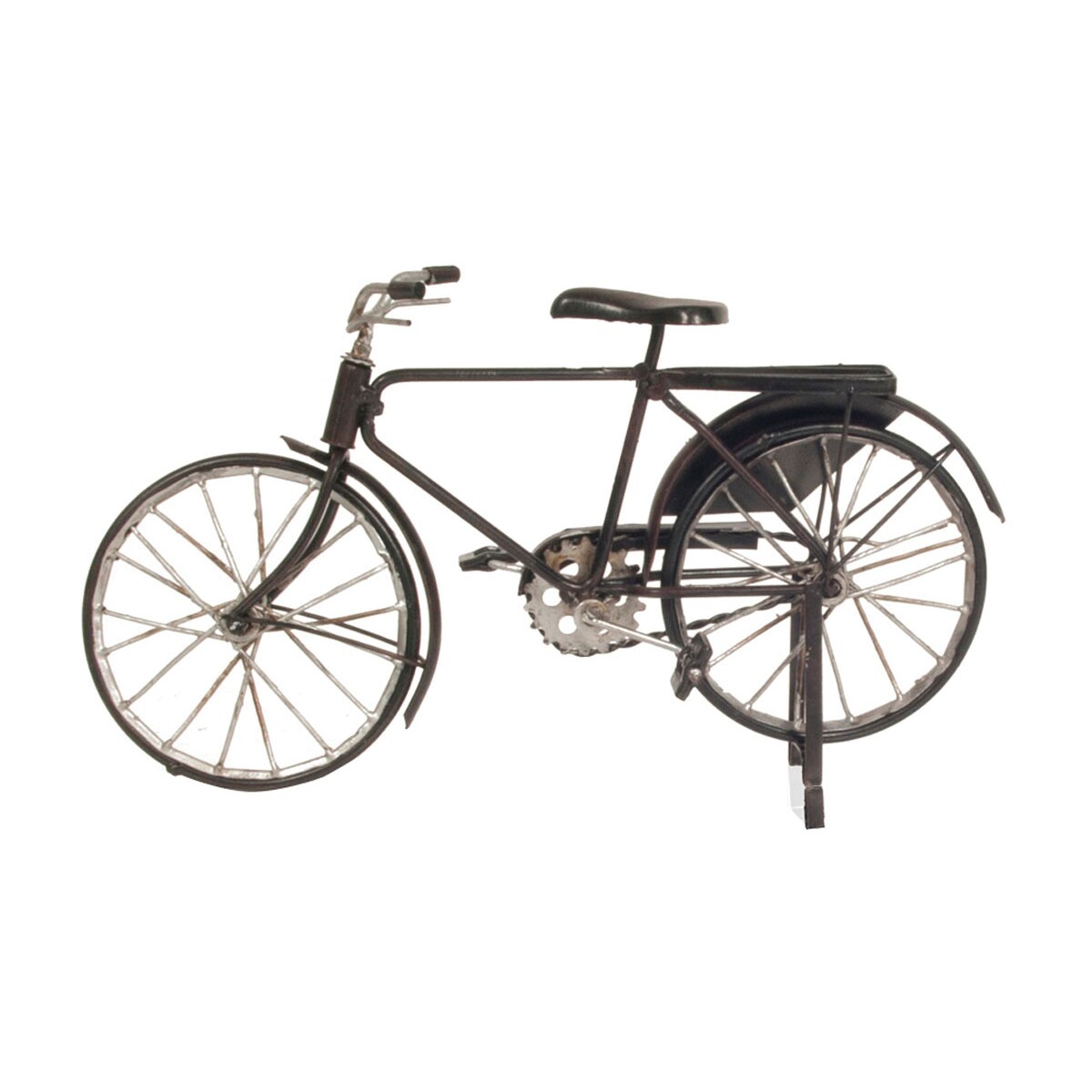 Old Modern Handicrafts Vintage Safety Black Bicycle Metal Handmade
