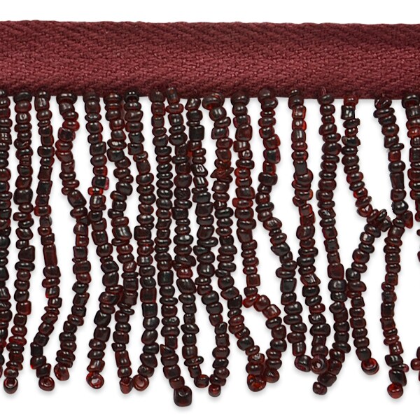 Conso 2 1/4&#x22; Beaded Fringe Trim